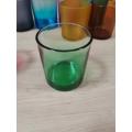 Exquisite gift multi-color glass, glass candle holder