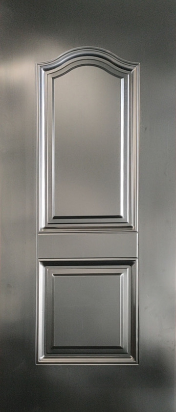 16 gauge embossed steel door panel