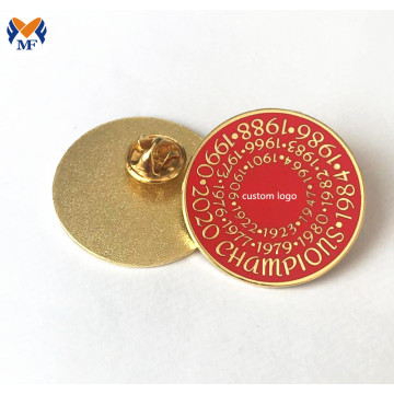 Metal Customized Round Be Kind Enamel Pin