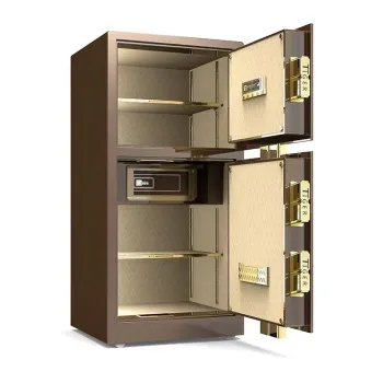Double Door Electronic Secure Deposit Steel Safe Box: A Reliable Solution for Money Storage in Home and Office