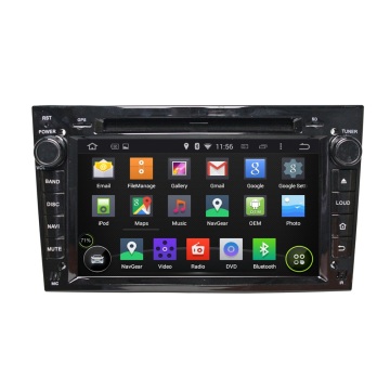 Black Opel VECTRA 2005-2008 car dvd player