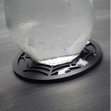 Custom Unique Design Spider Web Silicone Drink Coasters