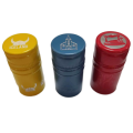 Embossed ROPP aluminum screw cap cover