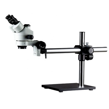 Hot Sale ZM-2TP4 0.7x-4.5x Trinocular Stereo Microscope With Single Arm Boom Stand