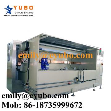 Nickel Plating Tank for gravure roto pre-press cylinder making