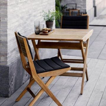 Modern Park Carbon Steel Garden Folding Tables - Low Price Wholesale with Free Samples