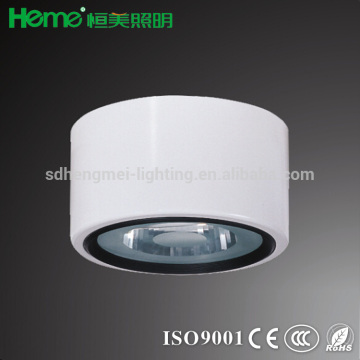 6 inch 8 inch surface G24/E27 horizontal dia 231mm 2x18W/26W down light with glass