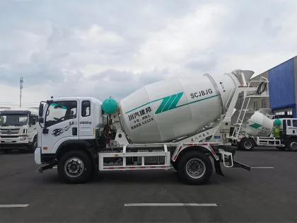 4x2 cement mixer truck for sale
