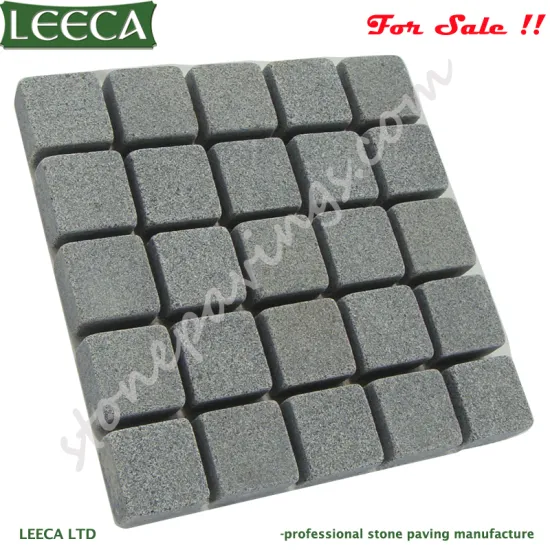 Dark grey granite cheap driveway paving stone