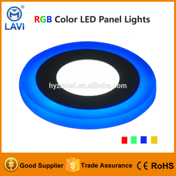 RGB Indoor Decorative Light two color surface mount led panel light