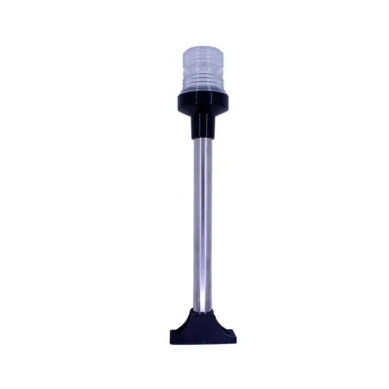 3 Nautical Mile 360 Degrees White Marine LED Anchor Light Pole Lamp for Boat