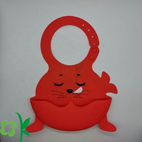 Waterproof Silicone Baby Bib For Girls and Boys