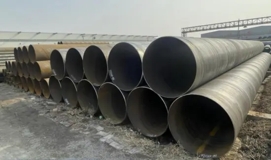 Thick Wall Pipe Spiral Welded Steel Tube
