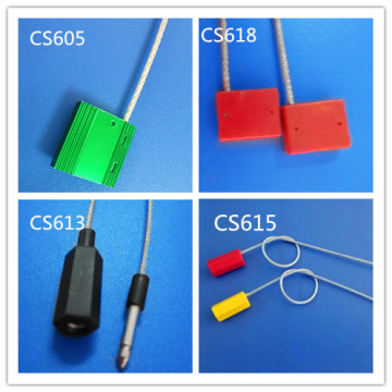 Hexagonal briaded aircraft cable seal,plastic wire cable seal
