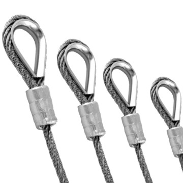 Cheapest 4mm Stainless Steel Wire 6x36 Wire Rope