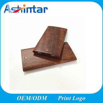 Wood Power Bank 8000mAh Capacity Mobile Phone Power Bank
