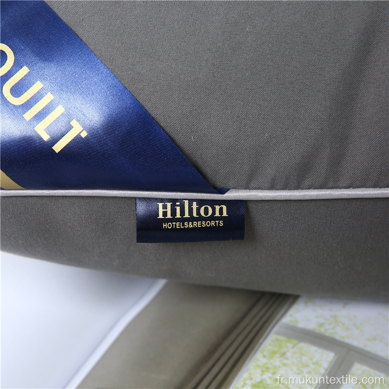 Coussins de microper en microfibre de polyester de gel Hilton bon marché