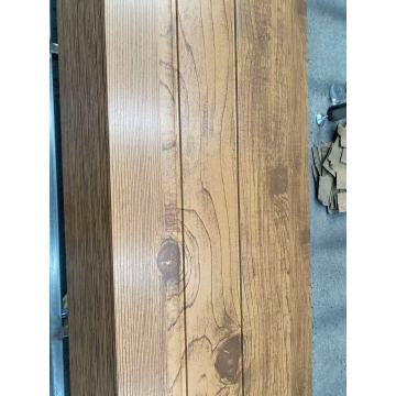 Decorative Polyurethane Sandwich Panel with Teak for Walls