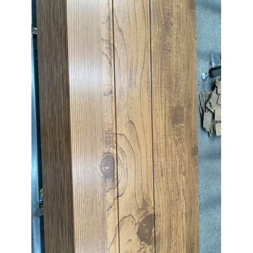 Decorative Polyurethane Sandwich Panel with Teak for Walls