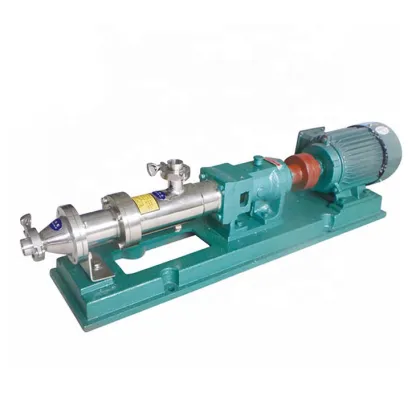 stainless steel screw pump rotor single screw pump