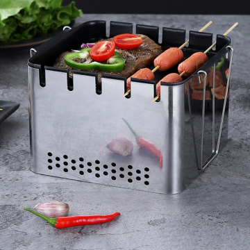 Alcohol Burning and Detachable Doner Kebab Grill