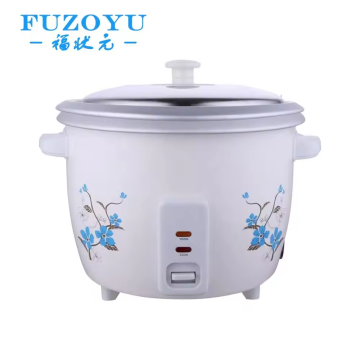 India GANGA 1.5L 500W Drum Rice Cooker with Double Pot