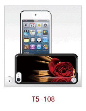 Flower Picture 3d Ipod Touch Case,pc Case Rubber Coated,with 3d Picture,movie Effect,multiple Colors Available 