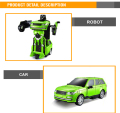 Hot vendas 2,4 G transformar robô de brinquedo