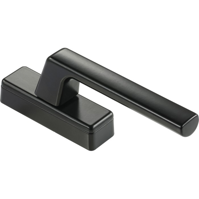 Алюминиевая ручка с тонким основанием для использования в створчатых окнах