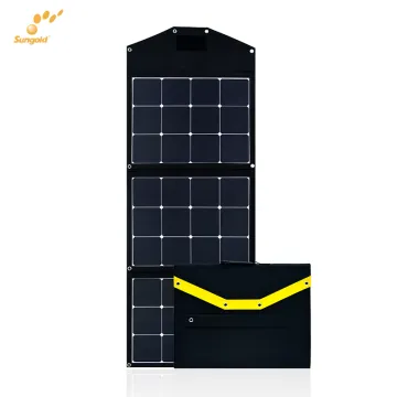 Portable Folding Outdoor Sunpower Solar Panel for Camping and Power Stations