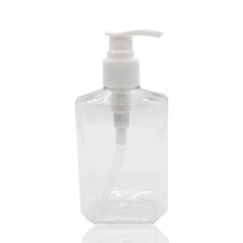 Bouteille ovale de 250 ml Bouteille de désinfectant pour les mains PET vide