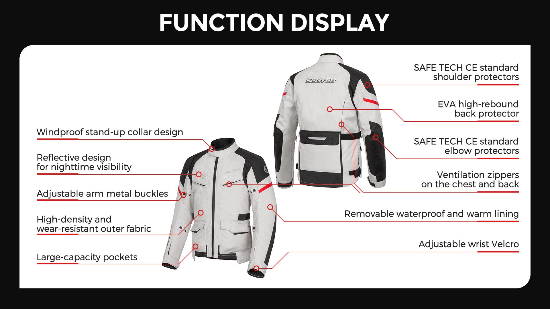 best 4 season motorcycle jacket
