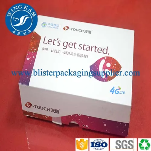 Customize Cellphone Cardboard Box Packaging Product