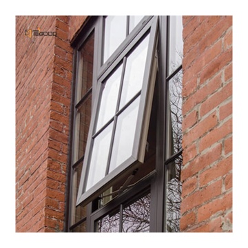 Thermal Break Double Glass Aluminum Grill Awning Windows in Australia