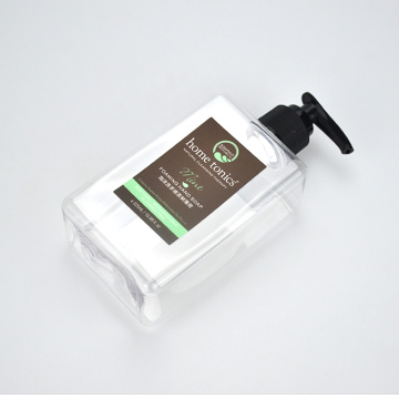 hot sale cosmetic packaging skin care body lotion pump olive oil square pet bottle neck 24 250 ml 150ml