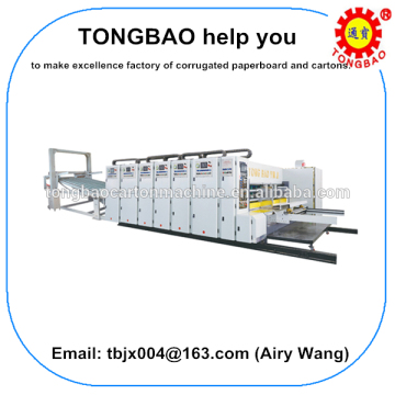 TB480 Automatic high speed corrugated carton box water transfer printing machine prices