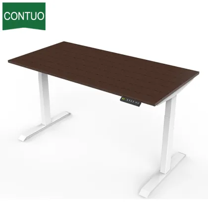 Egronomic Study Workstation Height Electric Adjustable Table