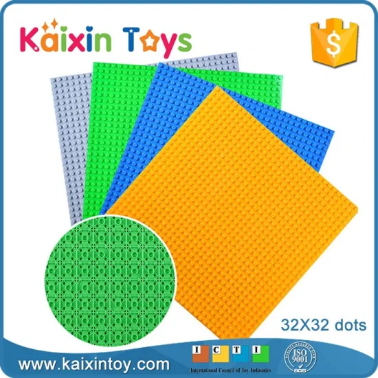 ABS plastic material 32*32 dots building block base plate for assembling