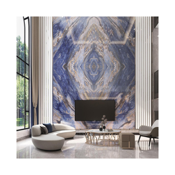 Glossy Large Format Sintered Stone TV Backsplash Tiles 1200x2700mm