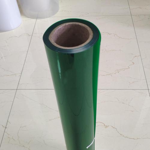 PVC green color sheets decorative plastic films