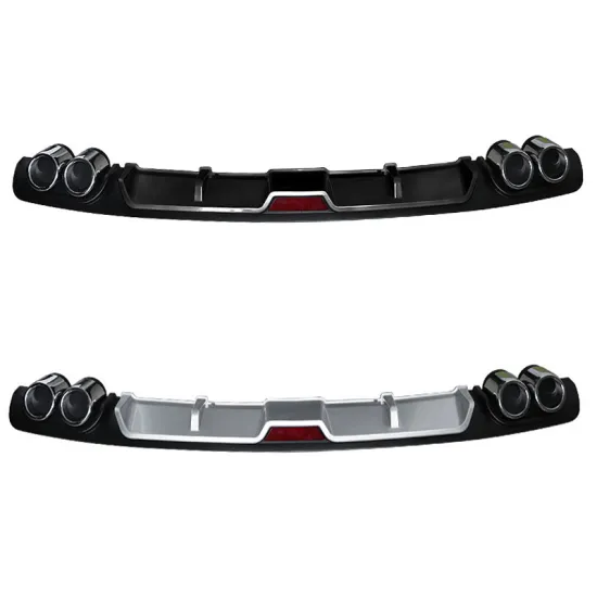 Volkswagen Bora 2016-2018 New Design Auto Parts Rear Lip Spoiler Diffuser Kit