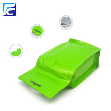 Flat Bottom Food Package Side Gusset Bag