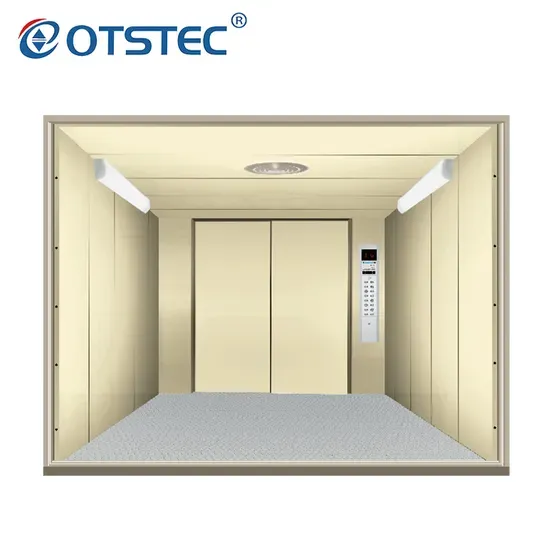 Custom Freight Elevator for Warehouse Machine Room