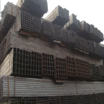 Welded Erw Square Hollow Section Pipe Black / Galvanized Surface