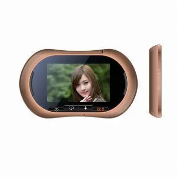 3.7-inch Color Display Door Viewers, Support Wi-Fi and GSM Communication