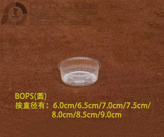 Clear Plastic Mooncake storage box