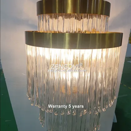 Modern Golden Ring Chandelier Designs
