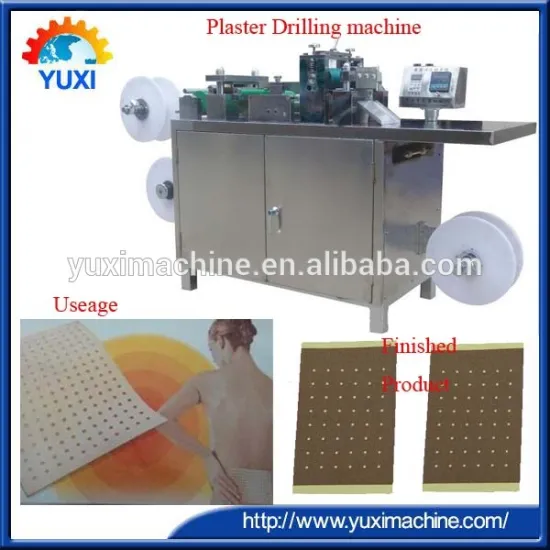 High speed diabetic plaster patch making machine