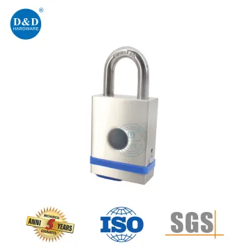 Stainless Steel Fingerprint Padlock Safety Security Pad Lock