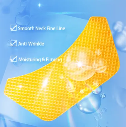 Golden Glow Mesh Moisturizing Face & Neck Lifting Mask